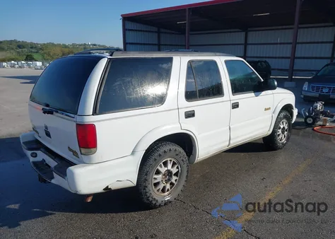 1998 Oldsmobile Bravada из США, поврежденный, VIN 1GHDT13W4W2720715